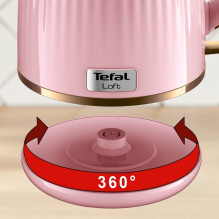Tefal Loft KO2517E0 Electric kettle 1.7 l Pink Tefal Loft KO2517E0 Electric kettle 1.7 l Pink