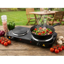 Esperanza EKH014K elektrinė viryklė, 2 zonos, juoda
