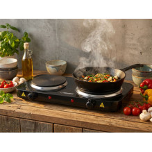 Esperanza EKH014K Electric Stove 2 zone (s), Black