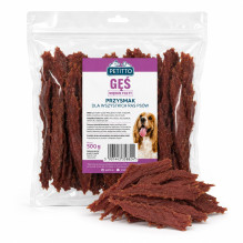 PETITTO Soft goose fillets - dog treat - 500g