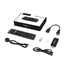 KRUGER MATZ mini imtuvas DVB-T2 H.265 HEVC KM9999