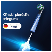 Oral-B EB50-4 CrossAction juodų dantų šepetėlių rinkinys