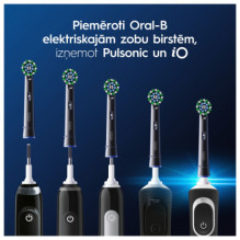 Oral-B EB50-4 CrossAction juodų dantų šepetėlių rinkinys