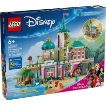 LEGO DISNEY 43267 Princų pilis ir karališkieji augintiniai