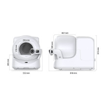 PETKIT P9903 dog / cat litter box PETKIT P9903 dog / cat litter box