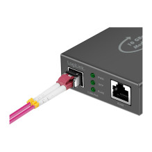 Logilink 10 gigabitų medijos keitiklis RJ45 į 10G SFP+ Logilink 10 gigabitų medijos keitiklis RJ45 į 10G SFP+