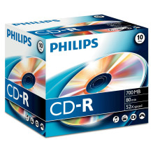 1x10 Philips CD-R 80Min...