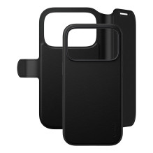 CARE™ by PanzerGlass ® Tango 2-in-1 piniginės dėklas, juodas, su „MagSafe“ apsauga, skirtas „iPhone 18 Pro“, „17 Pro“