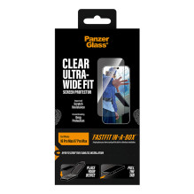 PanzerGlass Ekranai. „iP 17 / 18 pro Max“ itin plataus kampo „FastFit“ dėžutė PanzerGlass Ekranai. „iP 17 / 18 pro Max“ itin plataus kampo „FastFit“ dėžutė