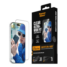 PanzerGlass Ekranai. „iP 17 / 18 pro Ultra Wide FastFit“ dėžutėje