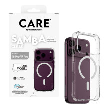 CARE by PanzerGlass Samba Case iP17 / 18 Pro Transparent MS weiß CARE by PanzerGlass Samba Case iP17 / 18 Pro Transparent MS weiß