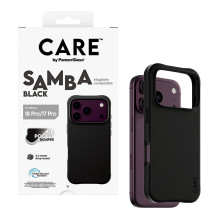 CARE by PanzerGlass Samba Case iP17 / 18 Pro Schwarz m. MagSafe CARE by PanzerGlass Samba Case iP17 / 18 Pro Schwarz m. MagSafe
