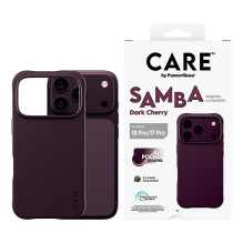 CARE by PanzerGlass Samba Case iP17 / 18 Pro Dark Cherry MS CARE by PanzerGlass Samba Case iP17 / 18 Pro Dark Cherry MS