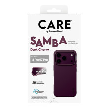 CARE by PanzerGlass Samba Case iP17 / 18 Pro Dark Cherry MS CARE by PanzerGlass Samba Case iP17 / 18 Pro Dark Cherry MS