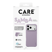 CARE by PanzerGlass Samba Case iP17 / 18 Pro Max Rich Lavender MS CARE by PanzerGlass Samba Case iP17 / 18 Pro Max Rich Lavender MS