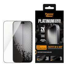 PanzerGlass Platinum Ekrano apsauga „iPhone 17 Pro Max“ su „FASTFIT IN-A-BOX“ PanzerGlass Platinum Ekrano apsauga „iPhone 17 Pro Max“ su „FASTFIT IN-A-BOX“
