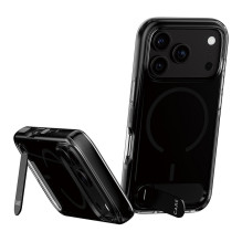 CARE by PanzerGlass Dėklas su kišeniniu stovu „Smokey m. Schwarz MagSafe iPhone 17 Pro“ CARE by PanzerGlass Dėklas su kišeniniu stovu „Smokey m. Schwarz MagSafe iPhone 17 Pro“