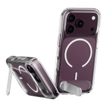 CARE by PanzerGlass skaidrus „m. Weiss MagSafe iPhone 17 Pro“ dėklas su atramėle CARE by PanzerGlass skaidrus „m. Weiss MagSafe iPhone 17 Pro“ dėklas su atramėle