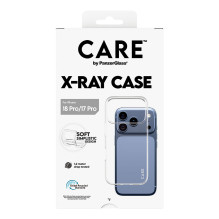 „CARE by PanzerGlass rentgeno spindulių dėklas „iPhone 17 Pro“ „CARE by PanzerGlass rentgeno spindulių dėklas „iPhone 17 Pro“