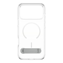 CARE by PanzerGlass skaidrus „Weiss MagSafe iPhone 17 Pro Max“ dėklas su atramėle ir stovu. CARE by PanzerGlass skaidrus „Weiss MagSafe iPhone 17 Pro Max“ dėklas su atramėle ir stovu.