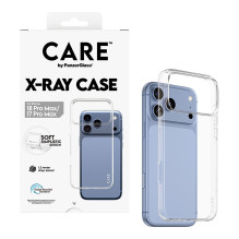 „CARE by PanzerGlass rentgeno spindulių dėklas „iPhone 17 Pro Max“ „CARE by PanzerGlass rentgeno spindulių dėklas „iPhone 17 Pro Max“