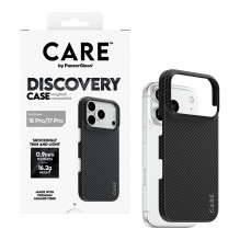 „CARE by PanzerGlass Discovery “ dėklas, skirtas „MagSafe iPhone 17 Pro“ telefonui