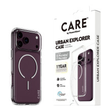 CARE by PanzerGlass Urban Explorer dėklas, skaidrus, m. Weiss Magsafe iPhone 17 Pro Max CARE by PanzerGlass Urban Explorer dėklas, skaidrus, m. Weiss Magsafe iPhone 17 Pro Max