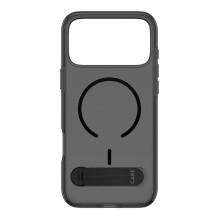CARE by PanzerGlass Dėklas su kišeniniu stovu „Smokey m. Schwarz MagSafe iPhone 17 Pro Max“ telefonui CARE by PanzerGlass Dėklas su kišeniniu stovu „Smokey m. Schwarz MagSafe iPhone 17 Pro Max“ telefonui
