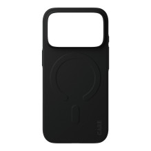 „CARE by PanzerGlass SL1M dėklas, juodas, skirtas „MagSafe iPhone 17 Pro“ telefonui.