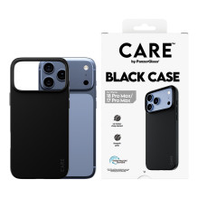 CARE by PanzerGlass TPU dėklas, juodas iPhone 17 Pro Max