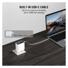 4smarts Ladegert GaN Flex Screen AI 100W 2 USB-C+1 USB-A wei 4smarts Ladegert GaN Flex Screen AI 100W 2 USB-C+1 USB-A wei