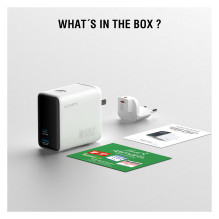 4smarts Ladegert GaN Flex Screen AI 100W 2 USB-C+1 USB-A wei 4smarts Ladegert GaN Flex Screen AI 100W 2 USB-C+1 USB-A wei