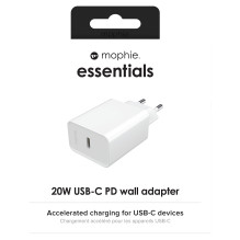 ZAGG mophie essentials Netzteil 20W 1x USB-C wei ZAGG mophie essentials Netzteil 20W 1x USB-C wei