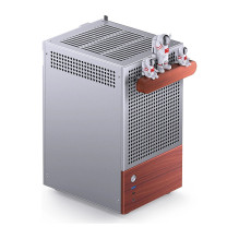 Jonsbo T6 PC Gehäuse, Mini-Tower, Mini-ITX, Tempered Glass, Holz - silber Jonsbo T6 PC Gehäuse, Mini-Tower, Mini-ITX, Tempered Glass, Holz - silber