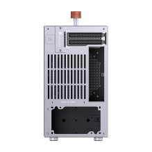 Jonsbo T6 PC Gehäuse, Mini-Tower, Mini-ITX, Tempered Glass, Holz - silber Jonsbo T6 PC Gehäuse, Mini-Tower, Mini-ITX, Tempered Glass, Holz - silber