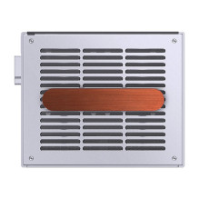 Jonsbo T6 PC Gehäuse, Mini-Tower, Mini-ITX, Tempered Glass, Holz - silber Jonsbo T6 PC Gehäuse, Mini-Tower, Mini-ITX, Tempered Glass, Holz - silber
