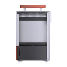 Jonsbo T6 PC Gehäuse, Mini-Tower, Mini-ITX, Tempered Glass, Holz - silber Jonsbo T6 PC Gehäuse, Mini-Tower, Mini-ITX, Tempered Glass, Holz - silber