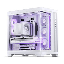 Jonsbo TK-4 Gehäuse, Midi-Tower, ATX, Tempered Glass - weiß Jonsbo TK-4 Gehäuse, Midi-Tower, ATX, Tempered Glass - weiß