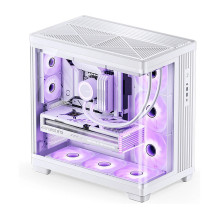 Jonsbo TK-4 Gehäuse, Midi-Tower, ATX, Tempered Glass - weiß Jonsbo TK-4 Gehäuse, Midi-Tower, ATX, Tempered Glass - weiß
