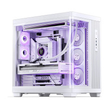 Jonsbo TK-4 Gehäuse, Midi-Tower, ATX, Tempered Glass - weiß Jonsbo TK-4 Gehäuse, Midi-Tower, ATX, Tempered Glass - weiß