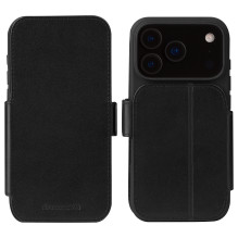 dbramante1928 Kopenhaga – Flip-Hlle fr Mobiltelefon – genarbtes Leder – Schwarz – fr Apple iPhone 17 Pro dbramante1928 Kopenhaga – Flip-Hlle fr Mobiltelefon – genarbtes Leder – Schwarz – fr Apple iPhone 17 Pro