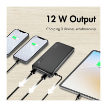 Logilink Mobile Power Bank, LiPo, 10.000 mAh, USB-C in / out, black Logilink Mobile Power Bank, LiPo, 10.000 mAh, USB-C in / out, black