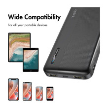 Logilink Mobile Power Bank, LiPo, 10.000 mAh, USB-C in / out, black Logilink Mobile Power Bank, LiPo, 10.000 mAh, USB-C in / out, black