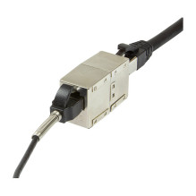Logilink Patchkabelverbinder 1:1 Cat.6 STP, 2xRJ45 Metalgeh.