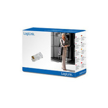 Logilink Modular Plug for flat cables 100pcs, RJ45 8P8C Logilink Modular Plug for flat cables 100pcs, RJ45 8P8C