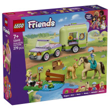 LEGO 42695 Draugai Arklys ir kumeliukas su arklio priekaba LEGO 42695 Draugai Arklys ir kumeliukas su arklio priekaba