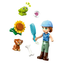 LEGO 42695 Draugai Arklys ir kumeliukas su arklio priekaba LEGO 42695 Draugai Arklys ir kumeliukas su arklio priekaba
