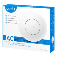 „Cudy AC1300“ baltas maitinimas per Ethernet (PoE) „Cudy AC1300“ baltas maitinimas per Ethernet (PoE)