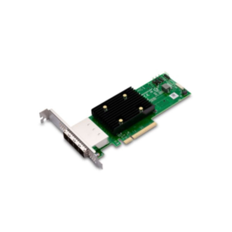 Controller Broadcom Broadcom HBA 9500-16e 16-Port external SATA 3 / SAS 3 / PCIe 4.0 (NVMe)
