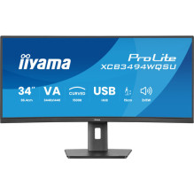 IIYAMA 86,7cm (34") XCB3494WQSU-B1 21:9 2xHDMI+DP+USB Kreivė IIYAMA 86,7cm (34") XCB3494WQSU-B1 21:9 2xHDMI+DP+USB Kreivė